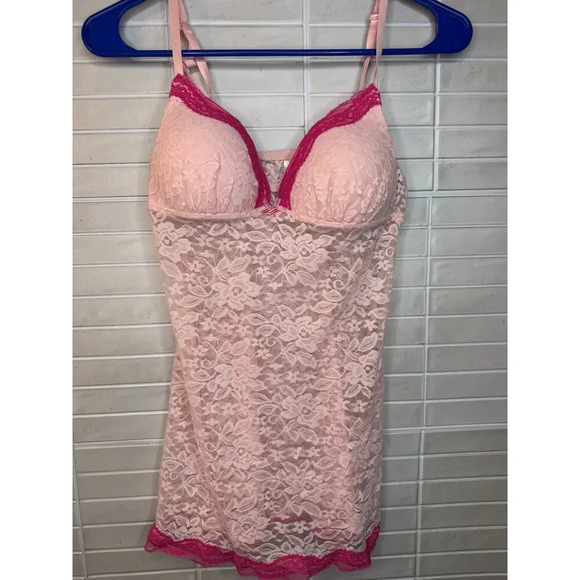 Gillian O’Malley women’s size small lace pink lingerie - Picture 2 of 5